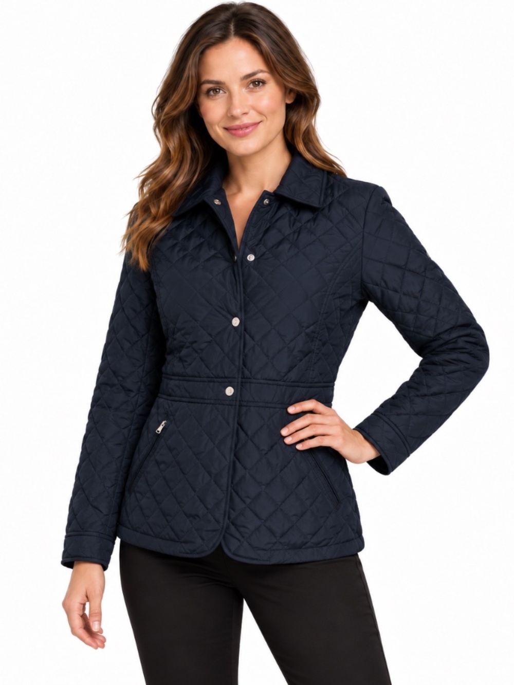 Lauren Ralph Lauren.  Quilted‎ Barn Coat.